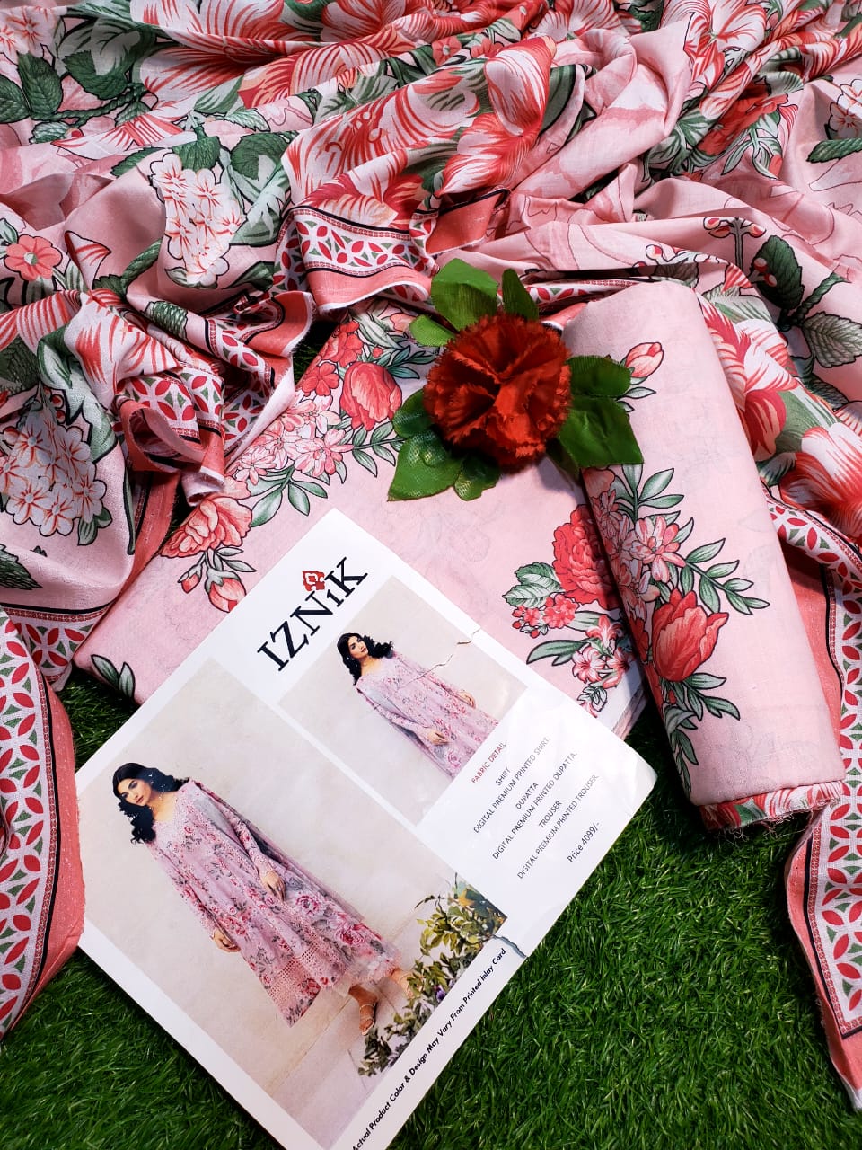 Mix Brand 3 Pcs Lawn