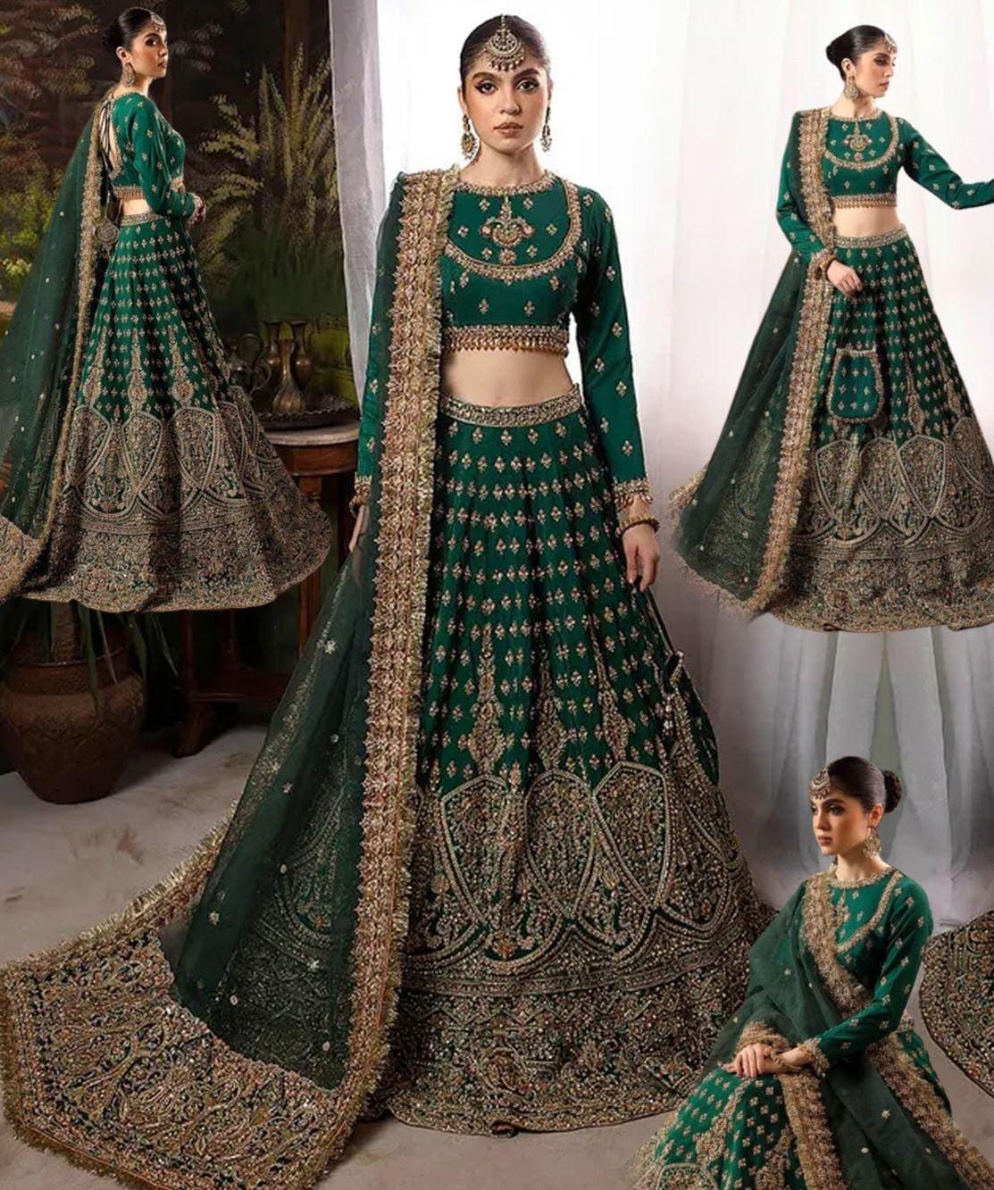 Nuriyaa Green Bridal