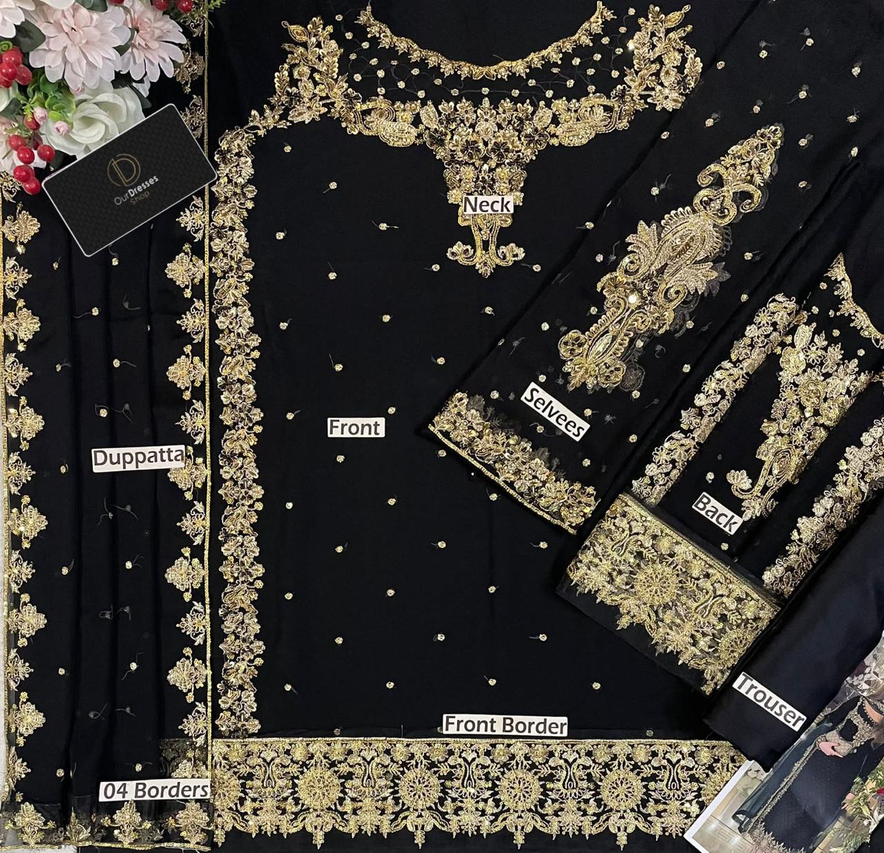 Aneela's Chiffon Embroidered Collection