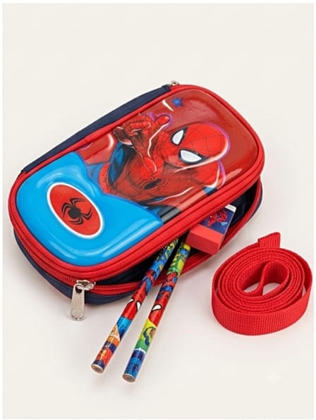 SPIDERMAN 3D FIBER SCHOOL BAG