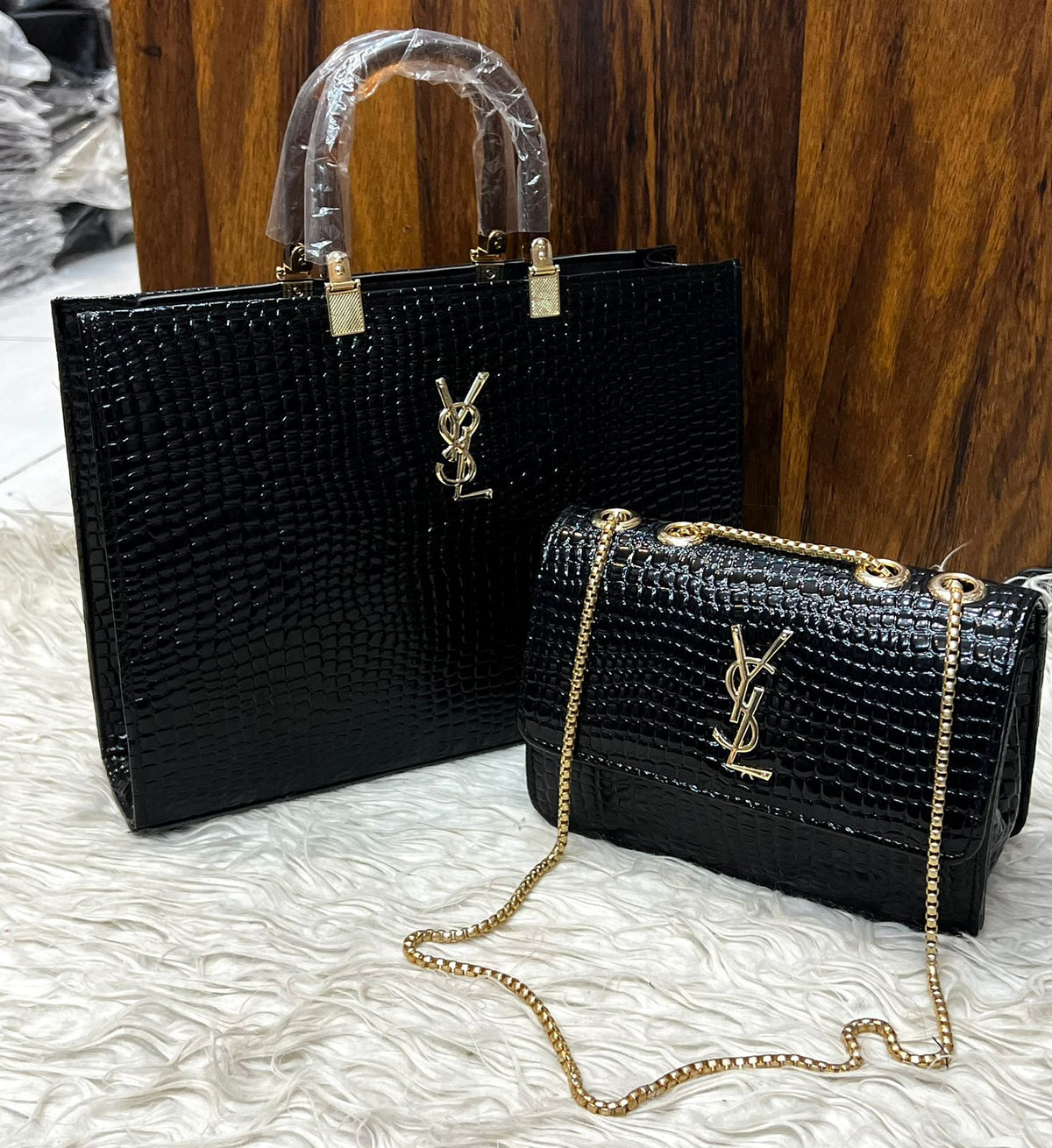 YSL women hand bag