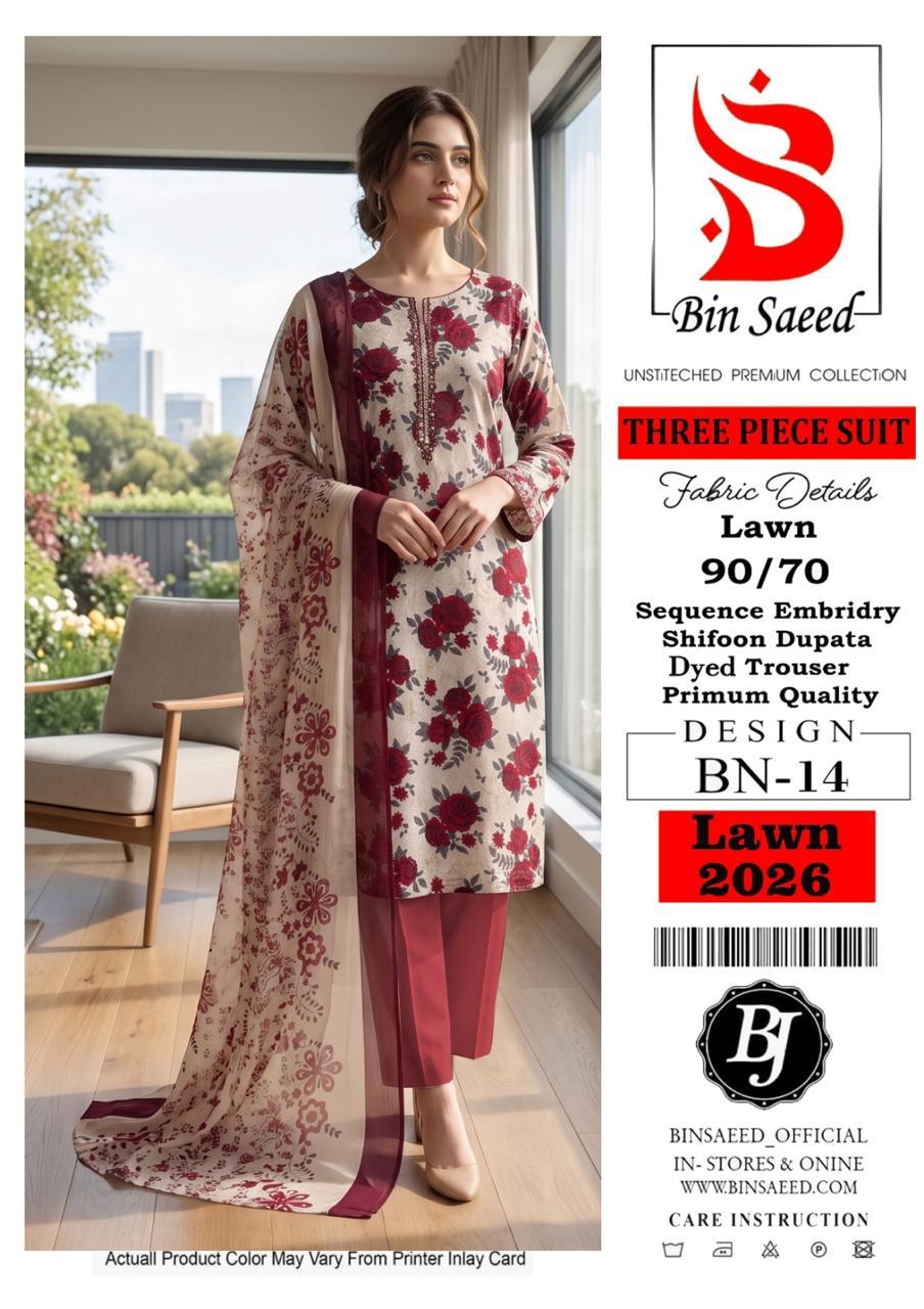 BJ Chiffon Dupatta
