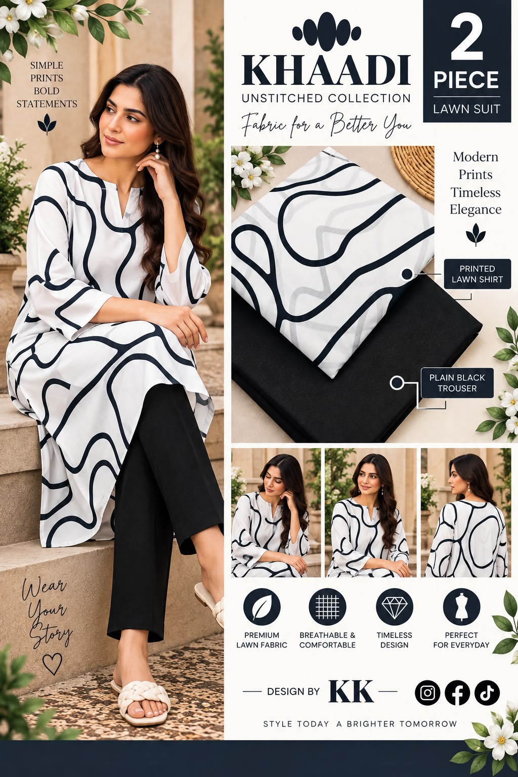 KHAADI LAWN PRINT 2026