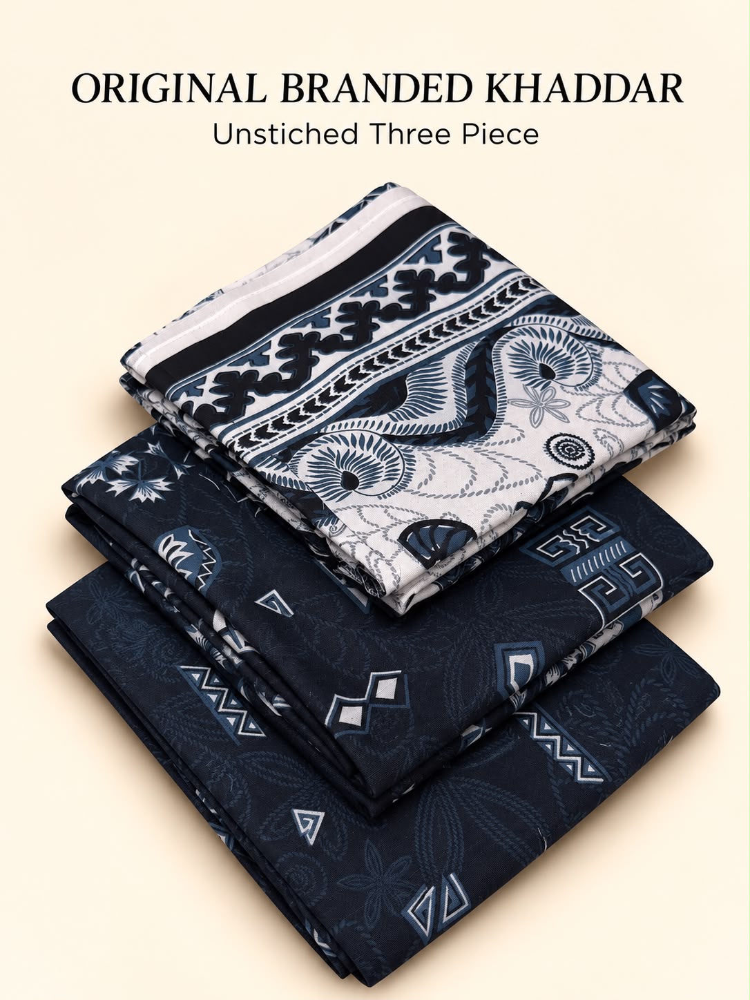 KHADDAR 3 PCS