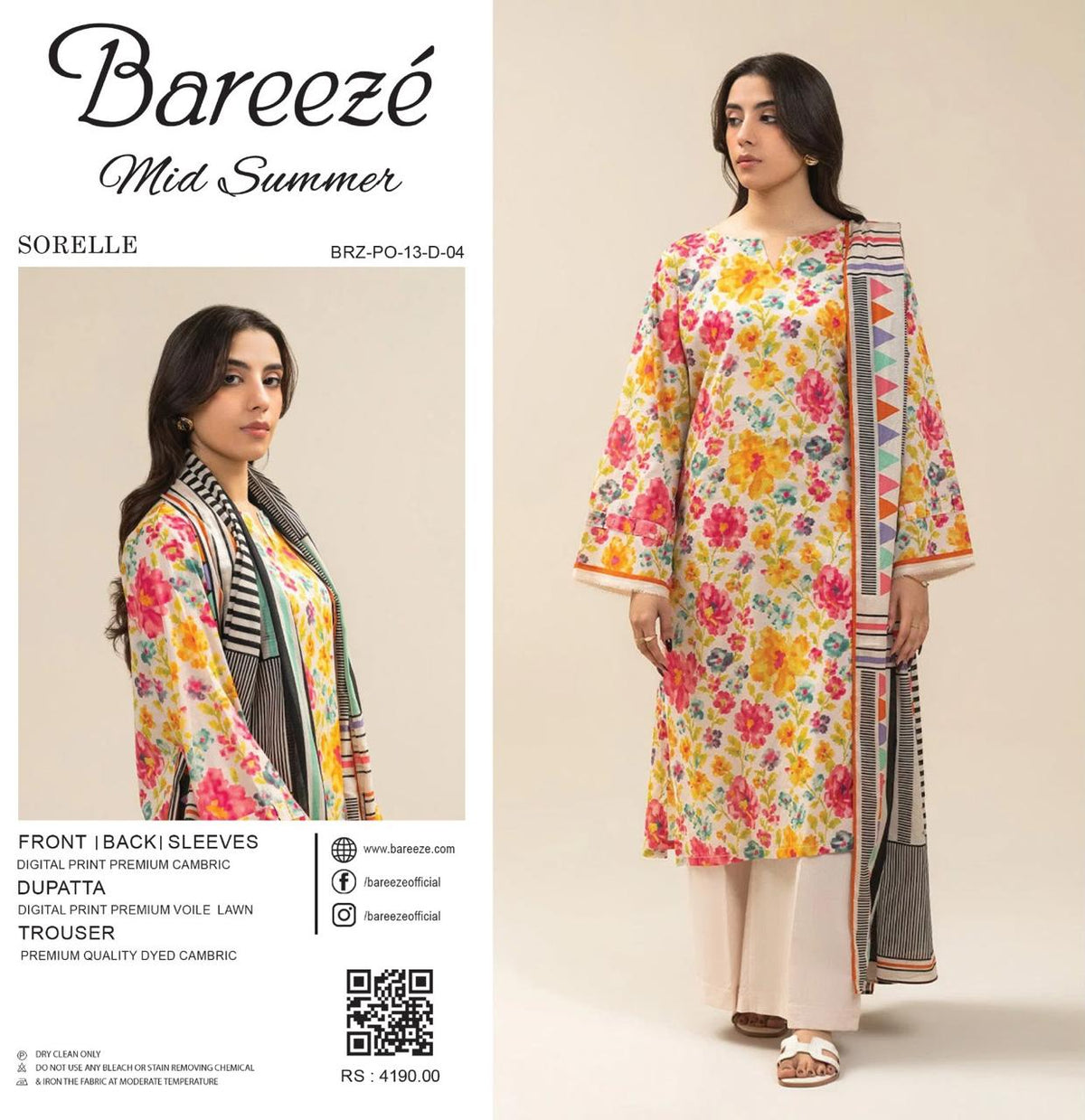 Bareeze Mid Summer