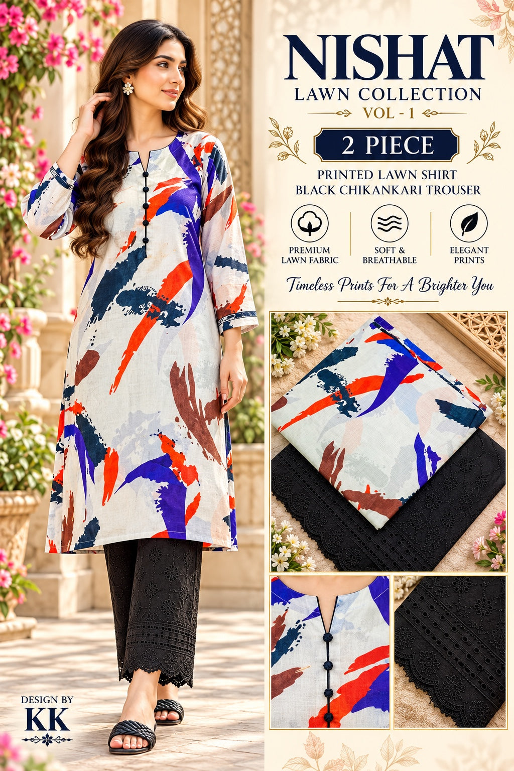 NISHAT LAWN PRINTS