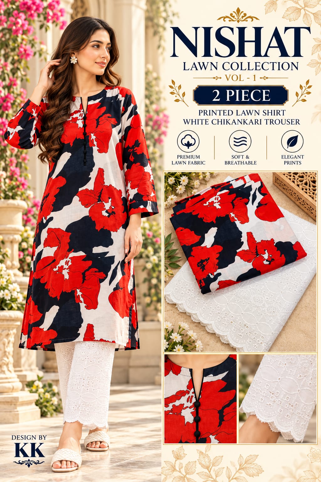 NISHAT LAWN PRINTS