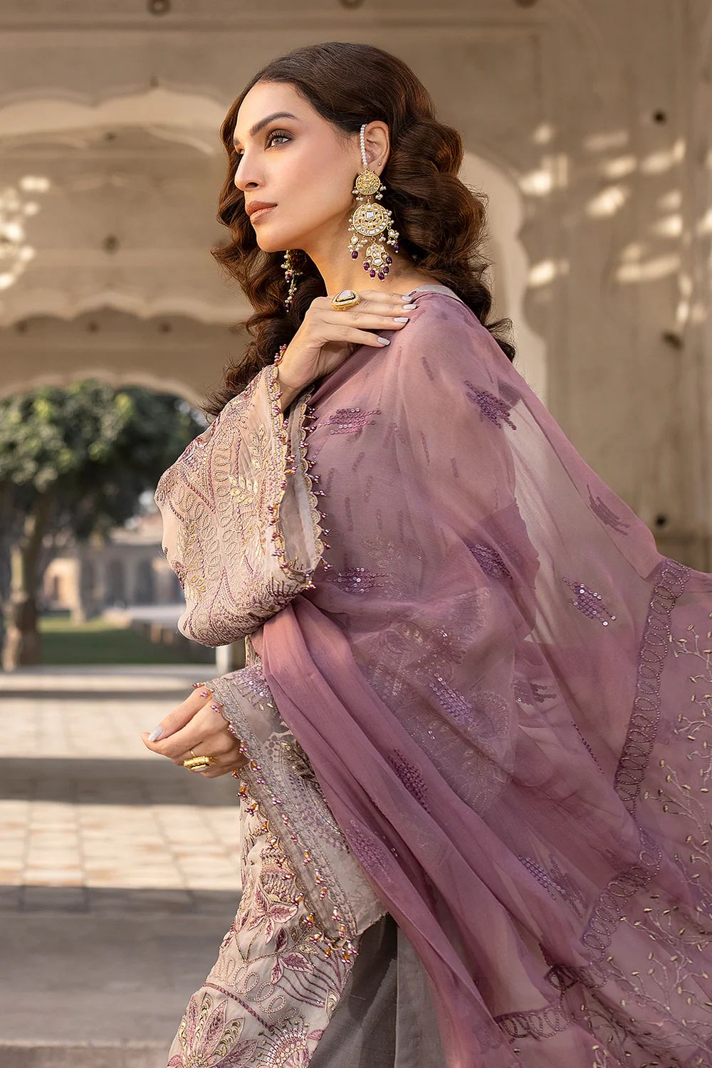 Flossie Chiffon Embroidered Collection