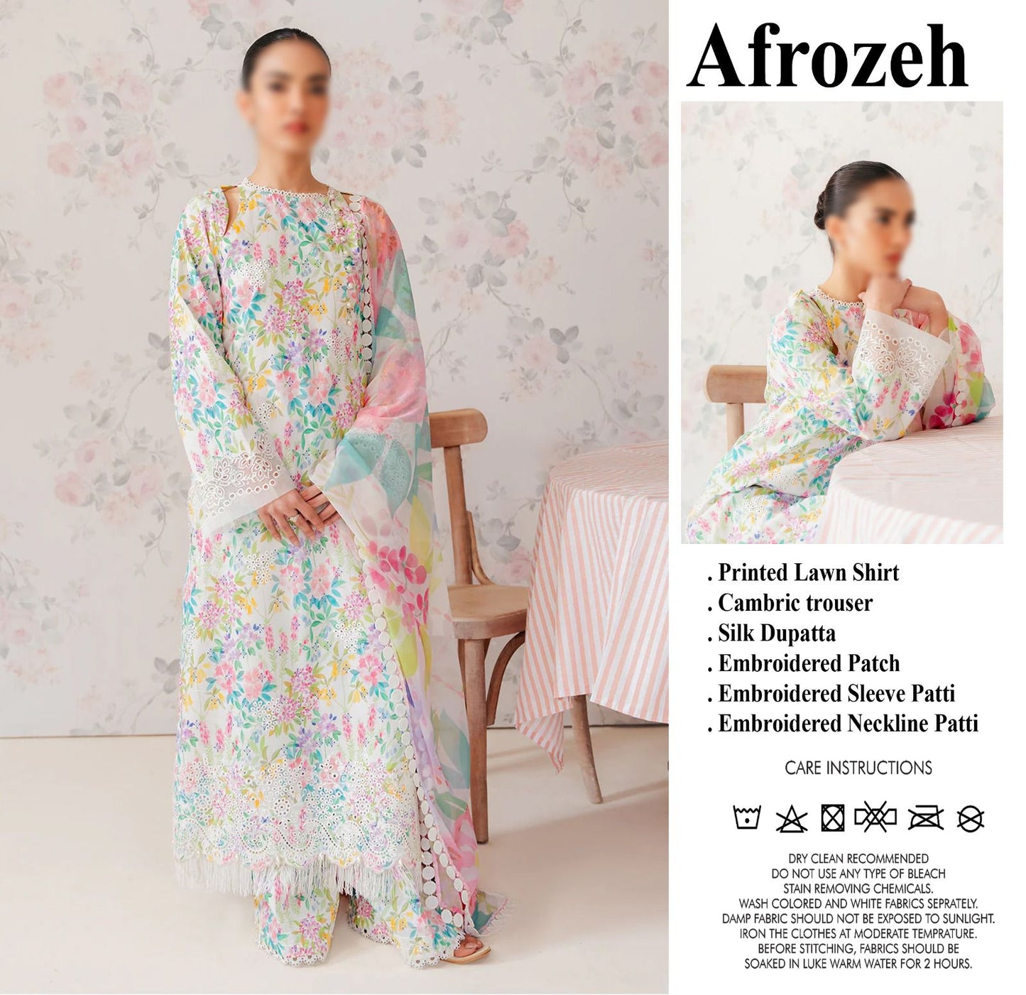 AFROZEH LAWN COLLECTION