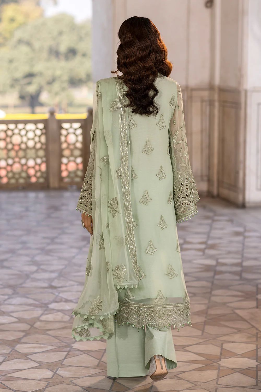 Flossie Chiffon Embroidered Collection