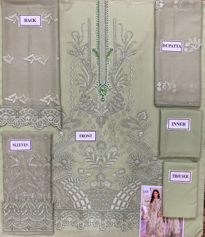 Flossie Chiffon Embroidered Collection