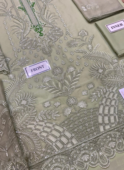 Flossie Chiffon Embroidered Collection