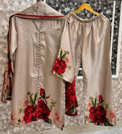Silk Digital Printed Co-ords Set