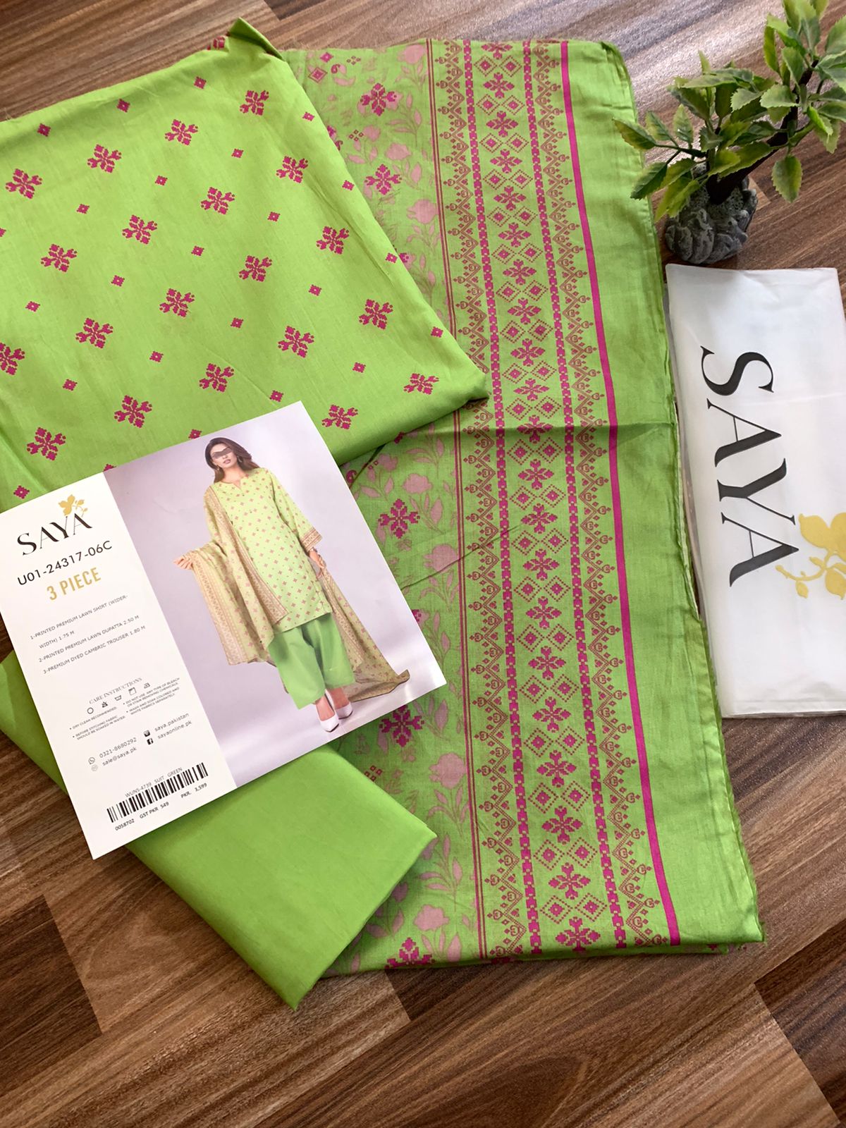 SAYA LUXURY LAWN COLLECTION