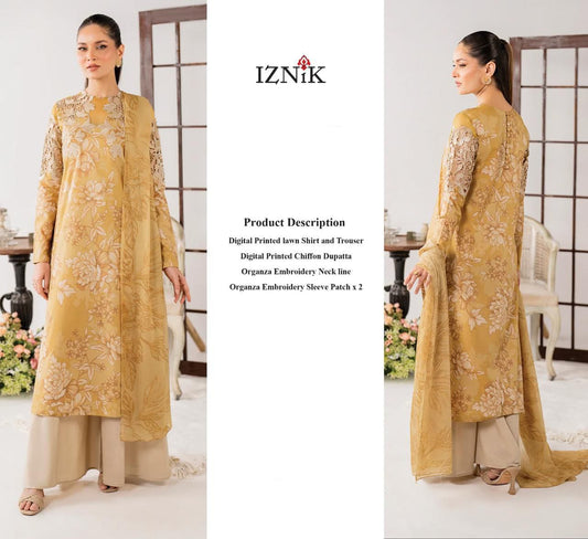Iznik Lawn Collection