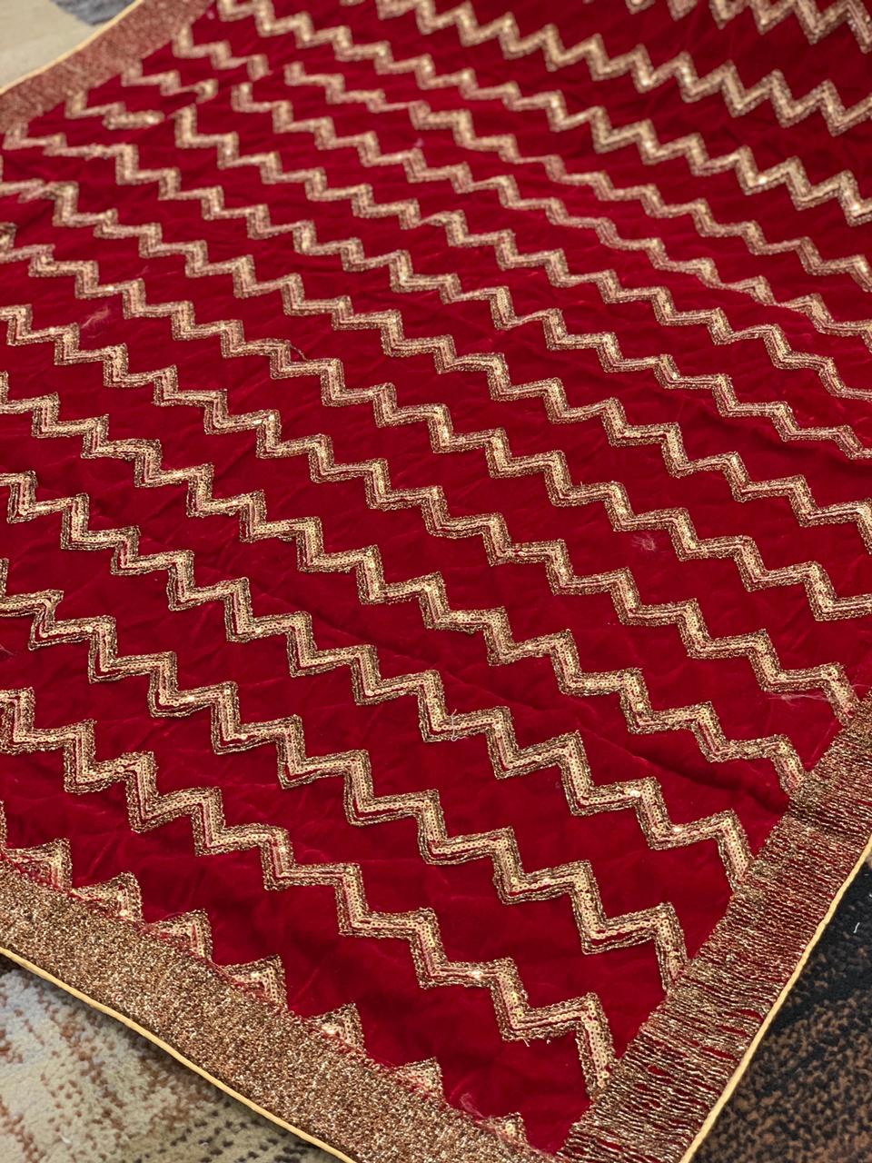 BRIDAL VELVET SHAWL