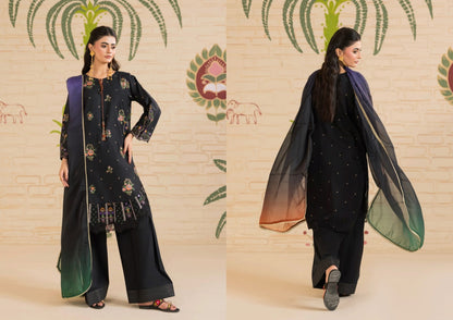 ZEENAT MOSHO PRET STITCHED COTTON CODES COLLECTION
