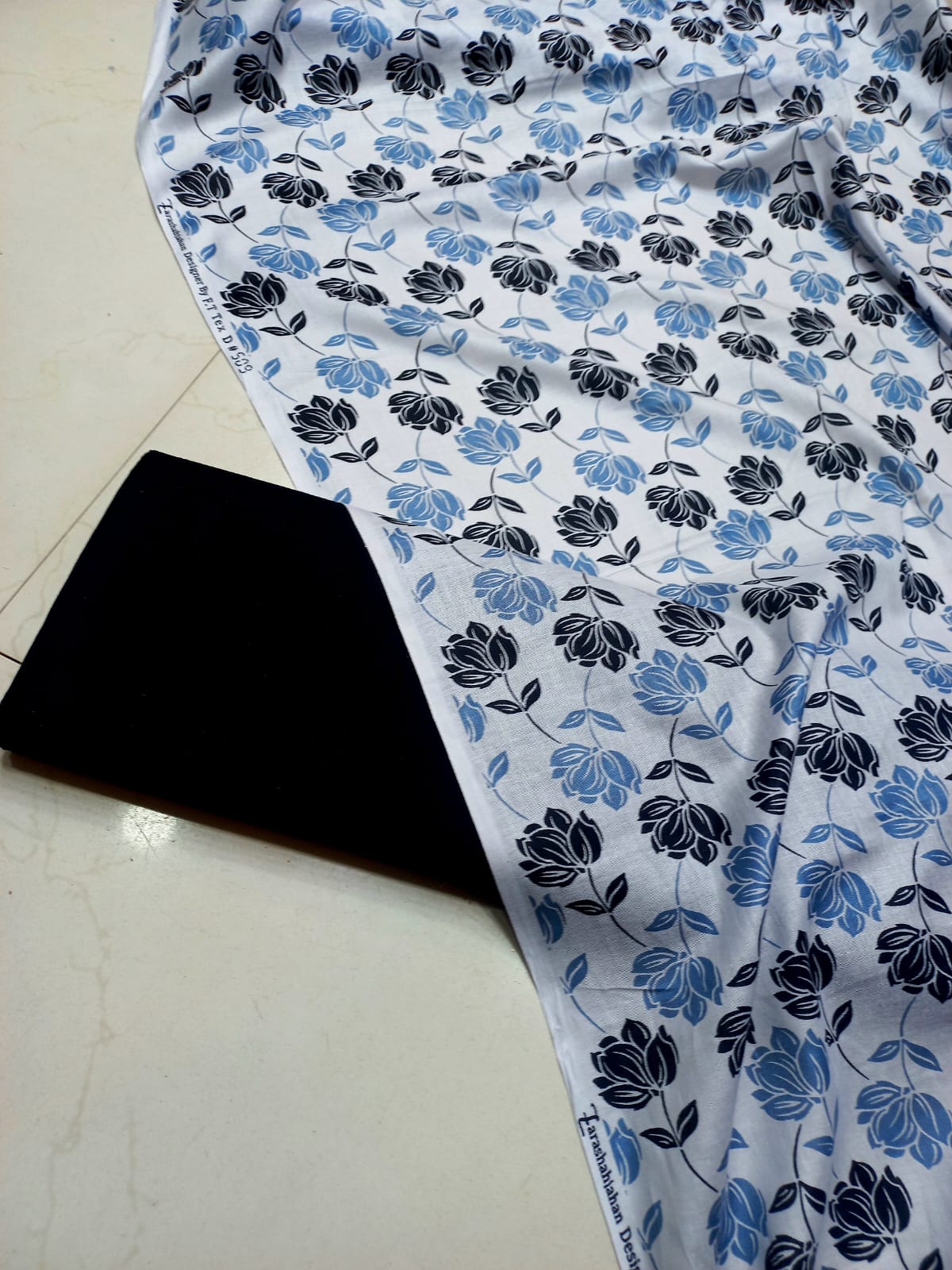 Classic Lawn Printed Shirt Plain Trouser