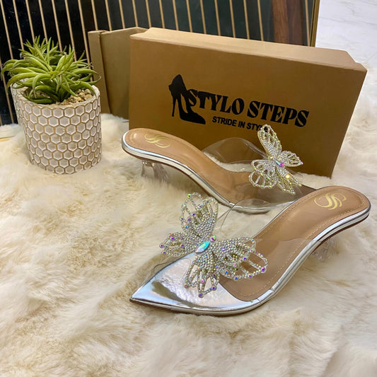 Prism Wings Transparent Heels