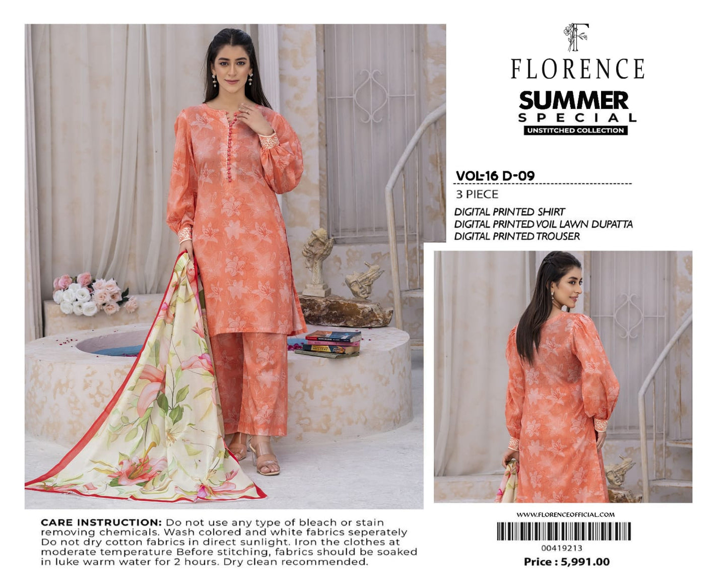 FLORENCE LAWN 3 PC COLLECTION