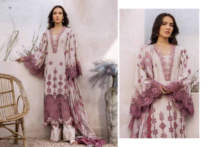 Adan's Lasserkari Unstitched Lawn'25