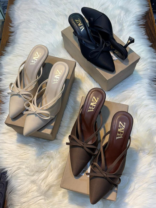 Zara Tie Heel