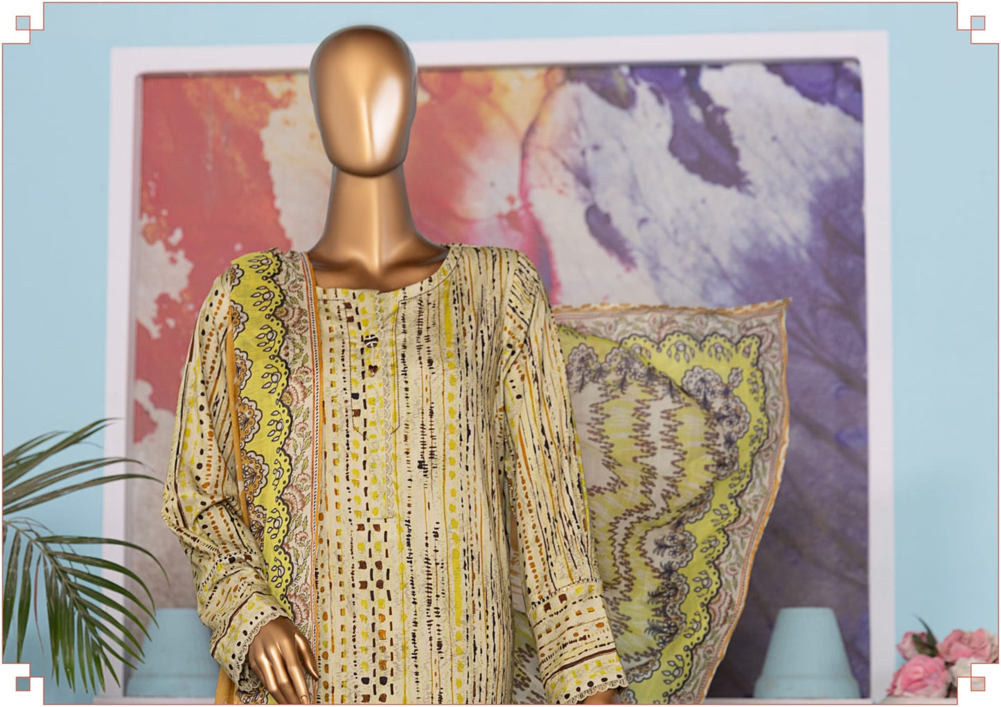 Linen Wintry Digital Printed Collection