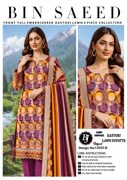 BJ Cotton Dupatta