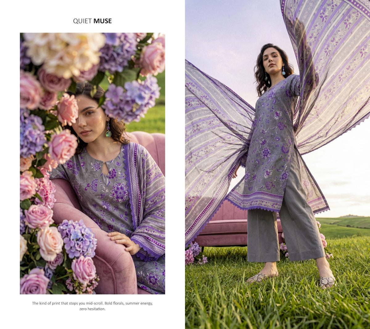ELAYA PRINTS PREMIUM DROP 106 Lawn Prints