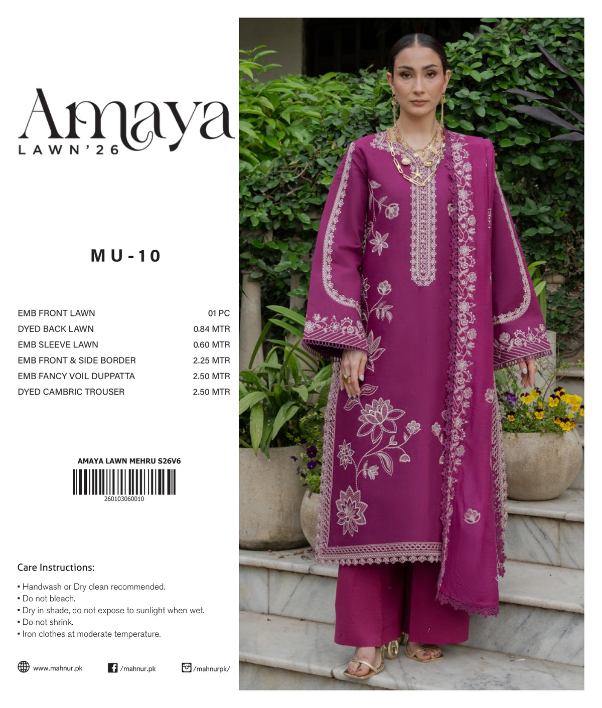 AMAYA LAWN 26 MAHNUR