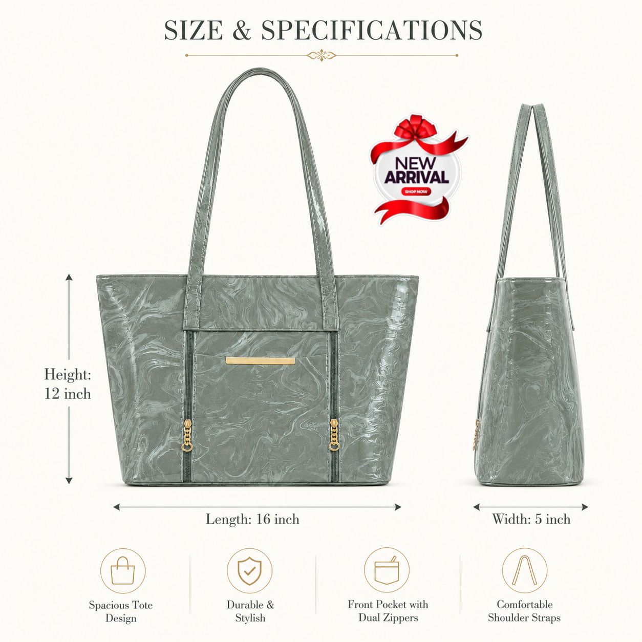 Big Size Tote Bag for Girls