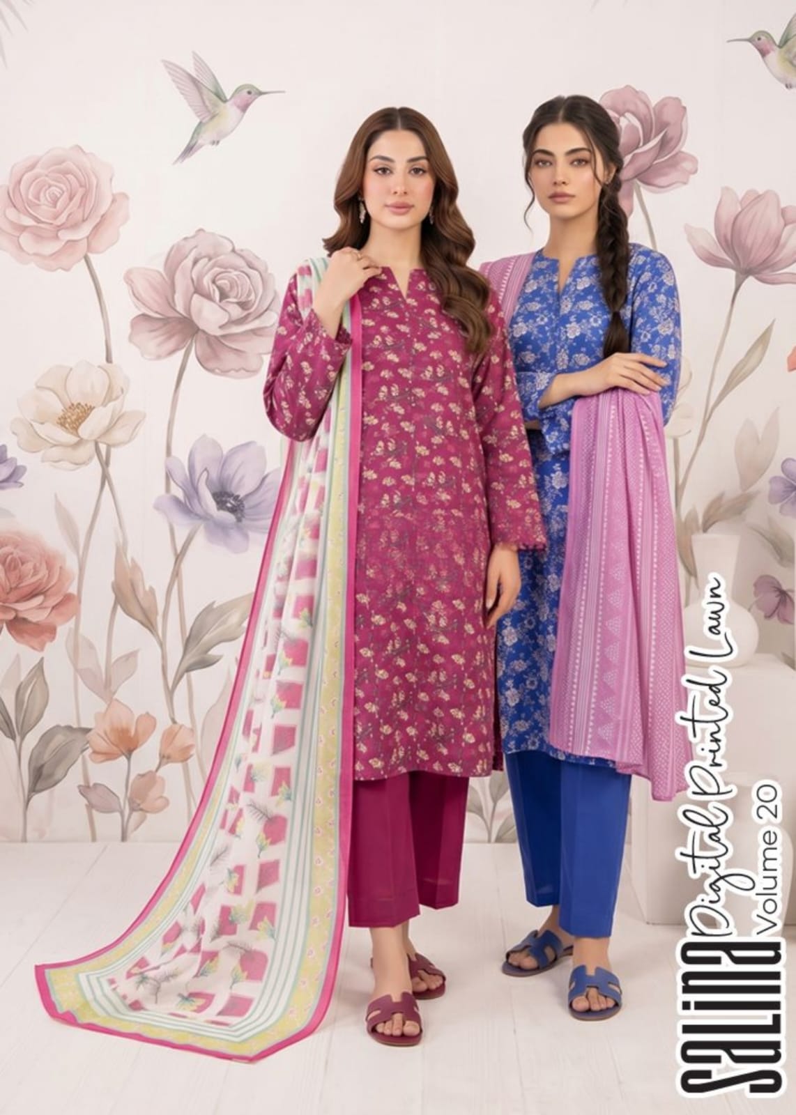 SALINA Digital Printed Lawn
