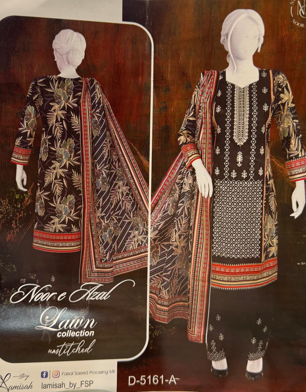 Noor e Azal Lawn 2026 Collection