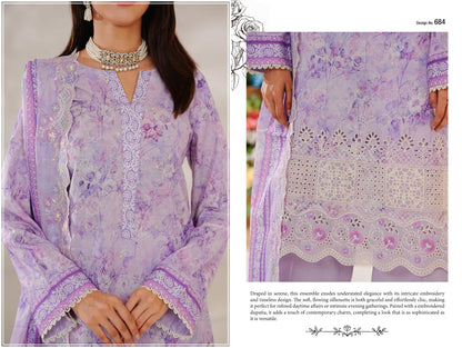 VS ZYNAH EMBROIDED CHIKANKARI COLLECTION