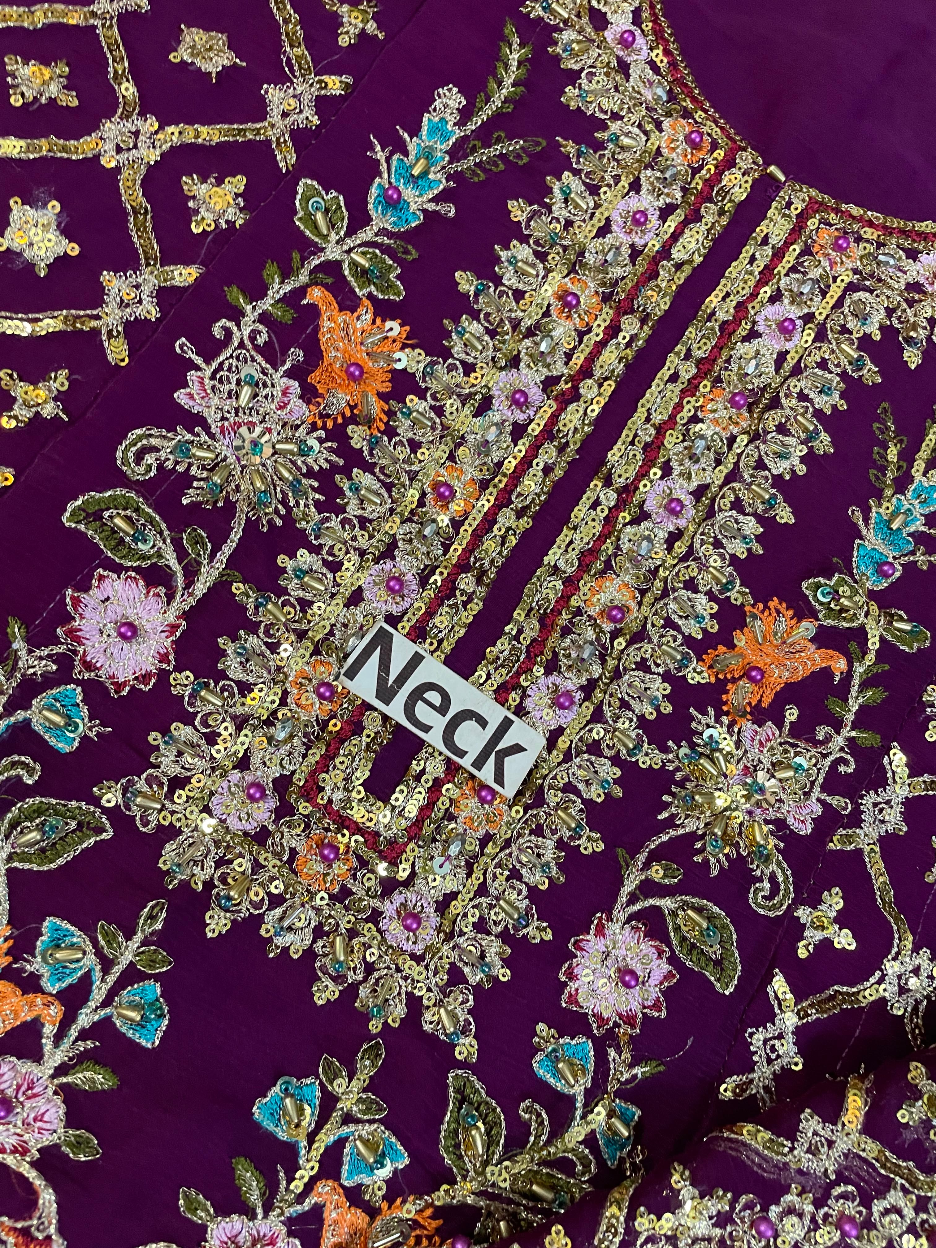 Maria-B Chiffon Embroidered Collection