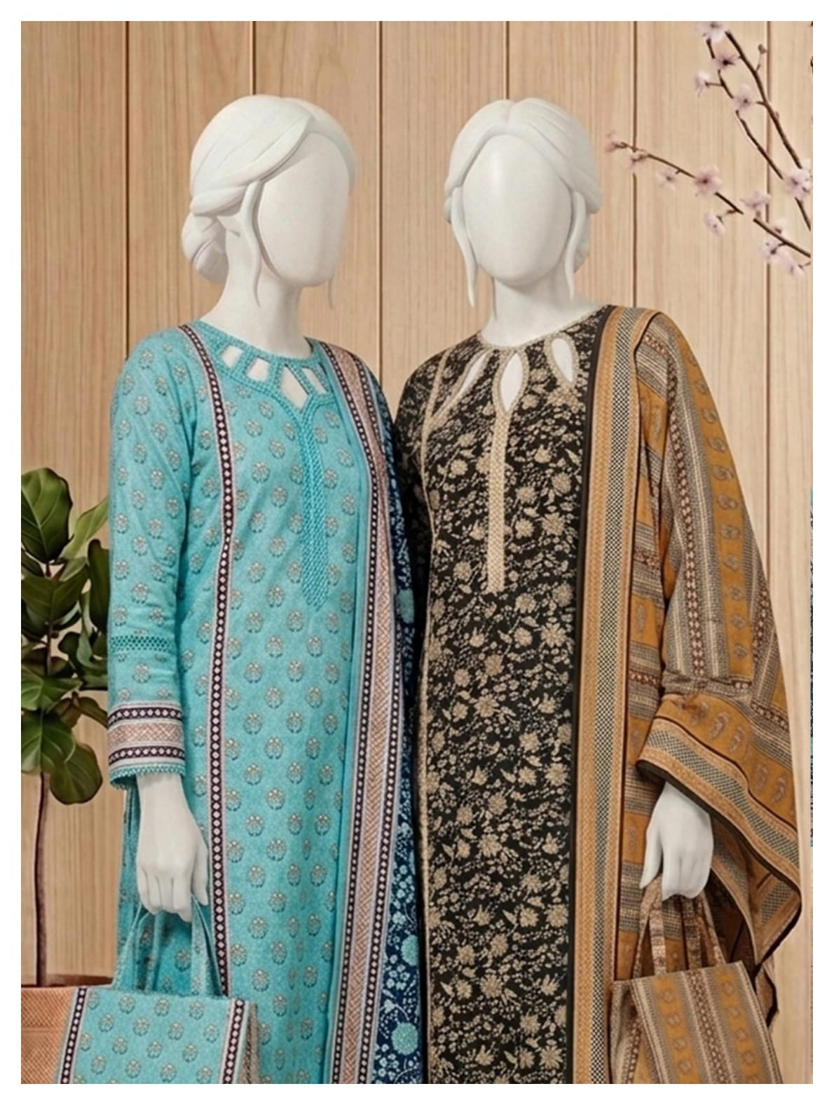 RANG-E-BAHAR Digital Printed Lawn 3 Piece Collection Vol-1 2026