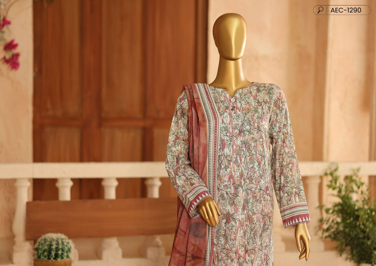 ASASA Digital Printed Embroidered Collection