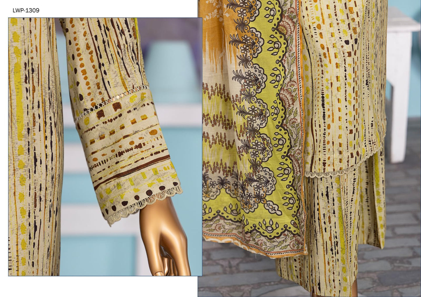Linen Wintry Digital Printed Collection