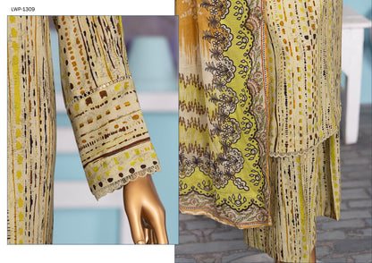 Linen Wintry Digital Printed Collection