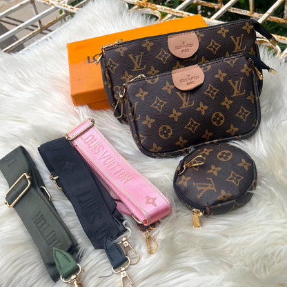 LOUIS VUITTON POCHETTE 3 PCS SET