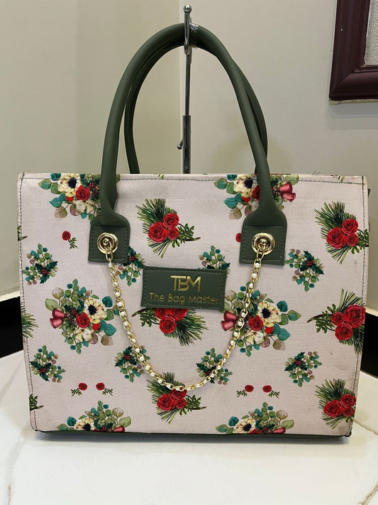 Floral Tote Bag
