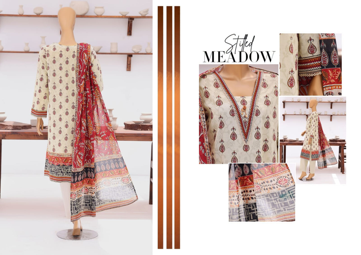 HZ Platinum Jaipuri Prints