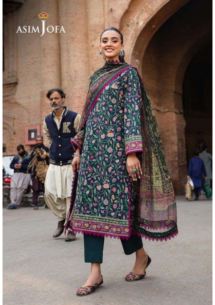 ASIM JOFA Printed Lawn Combined
