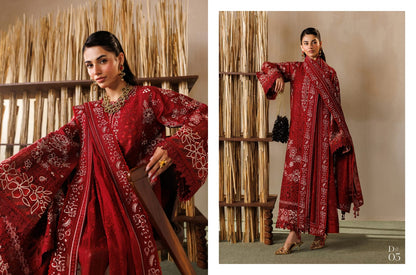 BAROQUE Embroidered LAWN 26 Eid Collection