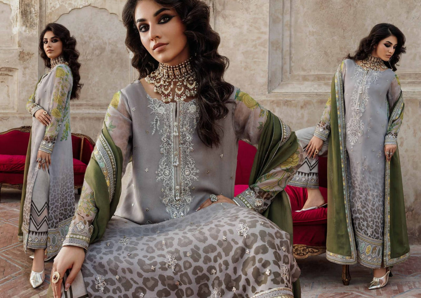 Vasal by Charizma Embroidered Formal Chiffon Collection