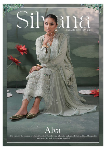 SILVANA GUZEL Ready To Wear  FORMAL 3 PIECE Stitched Collection
