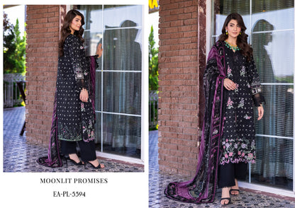 ESHAISHA PRINTED LAWN EMBROIDERED COLLECTION VOL-3