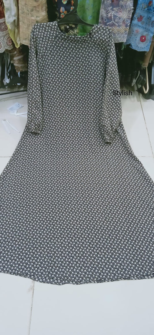 Maxi abaya Without Dupatta