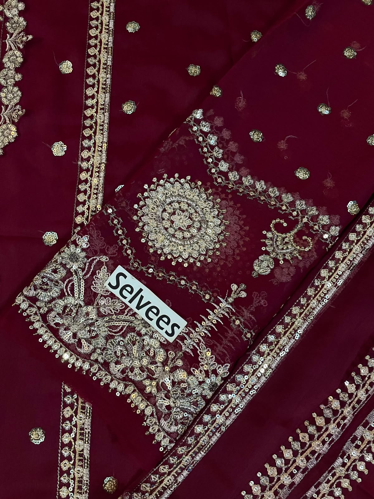 Alizeh Chiffon Embroidered Collection