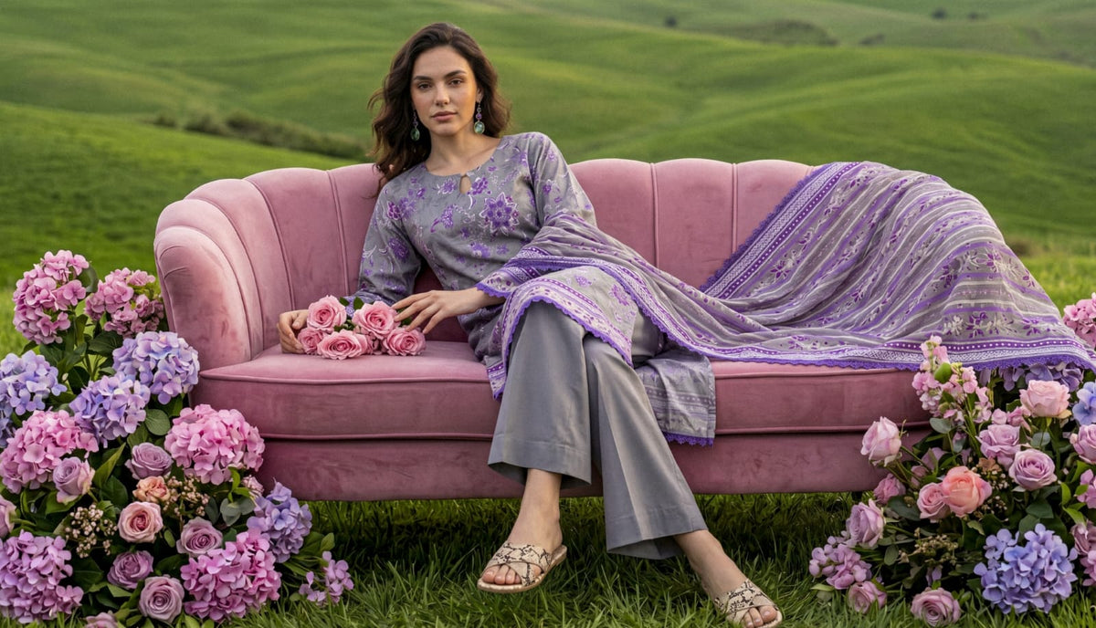 ELAYA PRINTS PREMIUM DROP 106 Lawn Prints